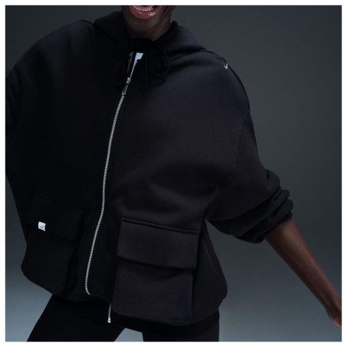 Nike Γυναικεία ζακέτα Sportswear Oversized French Terry Hoodie